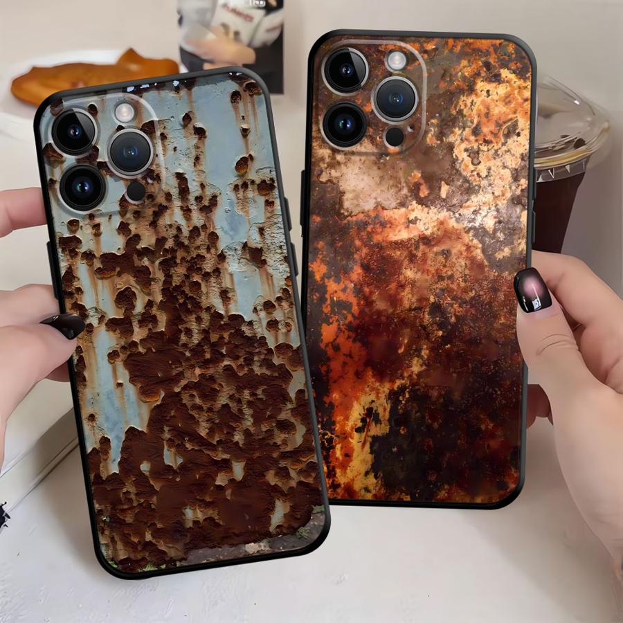 Mini Pc Case - Чехол Retro Rust Design для iPhone