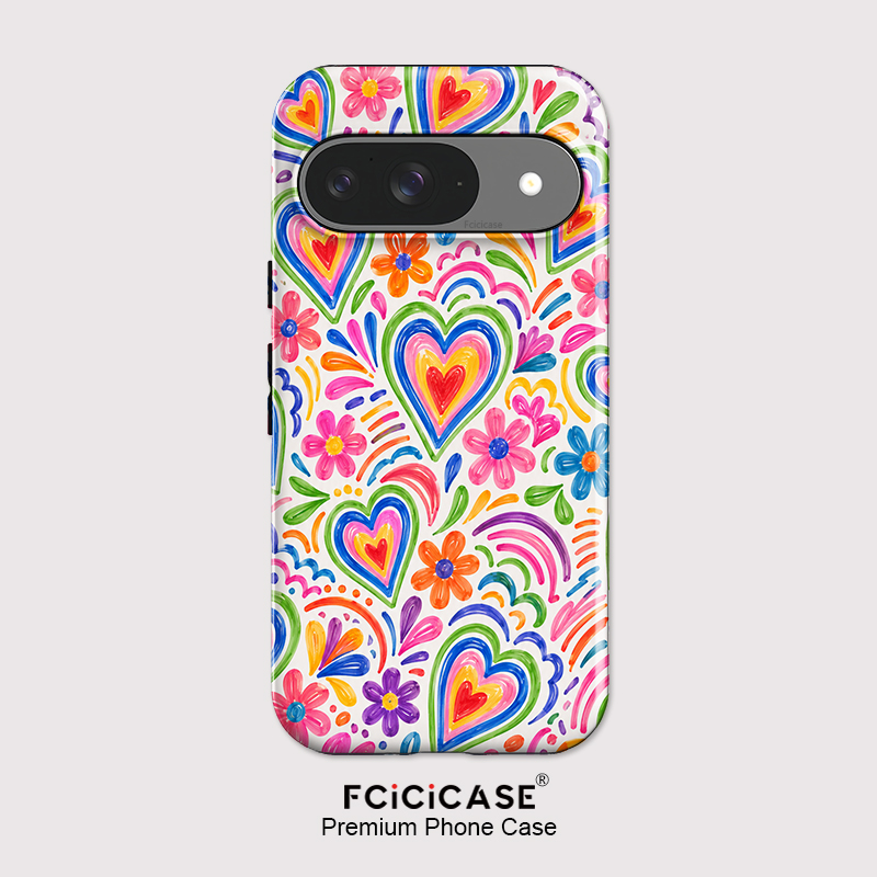 Matte Pc Case - Чехол Fcicicase с узором в виде