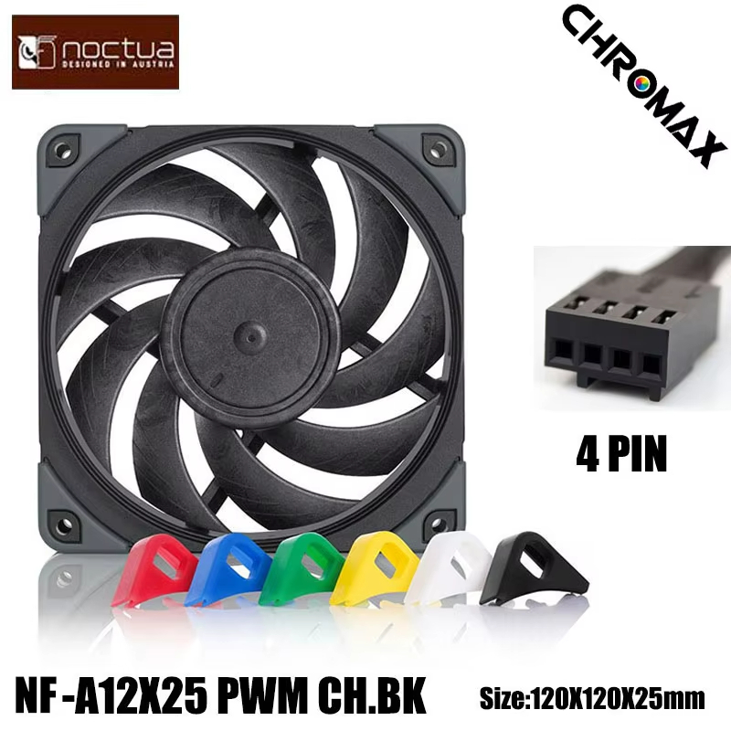 Noctua NF-A12x25 ШИМ 12 СМ Кор – обзор и цена Case Fan Controller